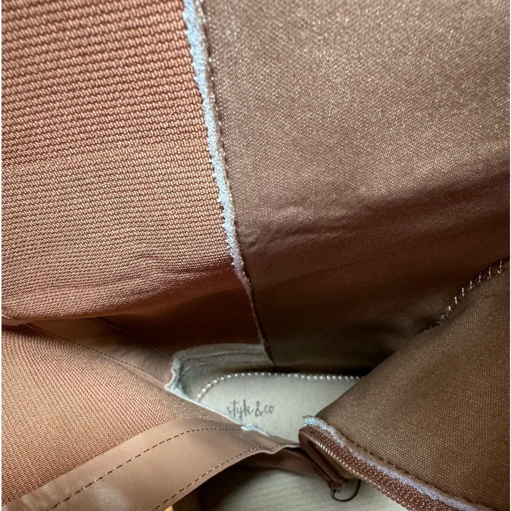 Style & Co Kimmball Over The Calf Boot 10.5M